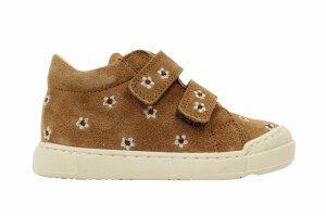 Falcotto sneakers, bloemetjes bruin (maat 21-30)