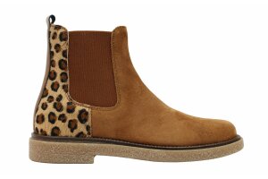 Romagnoli laarsje, camel/leopard (maat 24-35)