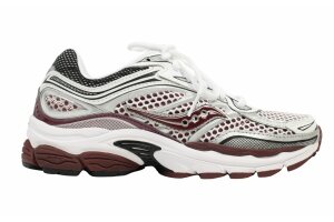 Saucony sneaker, wit/bordeaux  (maat 35-42)
