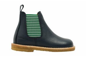 Angulus chelsea laarsje, navy streepjes (maat 21-25)