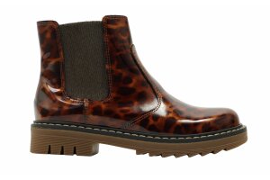 Pom d'Api boots, leopard lak (maat 28-38)