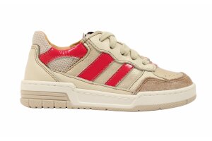 Ocra sneakers, goud/fluoroze (maat 25-36)
