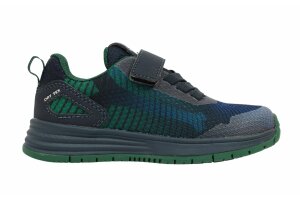 Stones and Bones runners, navy/groen (maat 27-39)