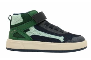 Stones and Bones basketters, navy/groen (maat 27-40)