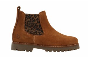 Beberlis chelsea laars, cognac (maat 26-39)