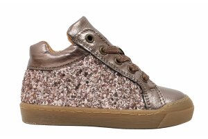 Növrik basketter, rosé/glitter (maat 22-27)