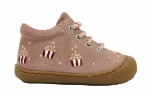 Naturino veterschoentjes, popcorn roze (maat 18-23)