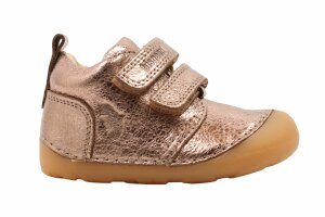 Bisgaard first step BAREFOOT, rosé metallic (maat 19-23)