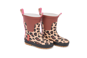 Hello hossy regenlaars, leopard (maat 24-32)