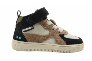 Bunnies baskettertje, navy/taupe  (maat 19-24)