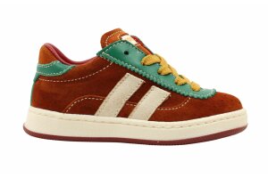 Rondinella sneakertje, bruin (maat 22-29)
