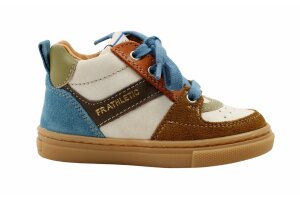 Romagnoli basketters, multicolor cognac (maat 21-29)