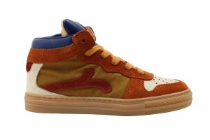 Rondinella basketters, bruin/kaki (maat 27-36)