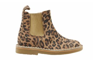 Petasil kort laarsje, leopard (maat 22-38)