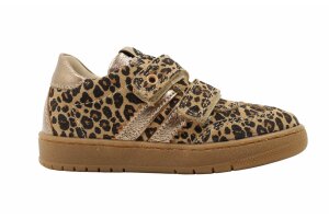 Stones and Bones sneakers, leopard/goud (maat 24-40)