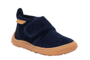 Bisgaard barefoot pantoffel, navy (maat 19-26)