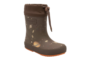 Bisgaard wolgevoerde regenlaars, lost in space (maat 25 -38)
