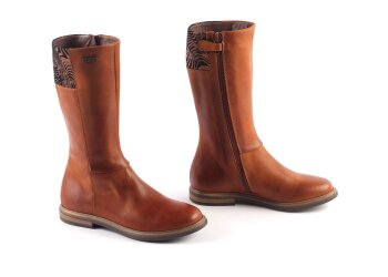 Stones and Bones hoge laars  cognac (maat 29-38)