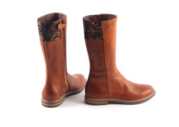 Stones and Bones hoge laars  cognac (maat 29-38)