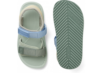 Liewood sandaal - blauw groen (maat 20-35) | Hippeschoen