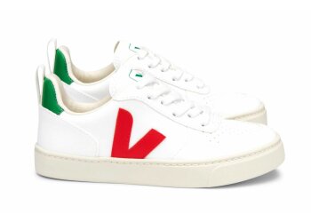 Veja sneakers - wit (maat 32-39) | Hippeschoentjes