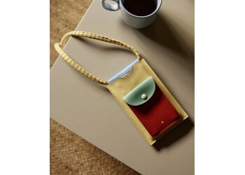 Sticky Lemon phone pouch
