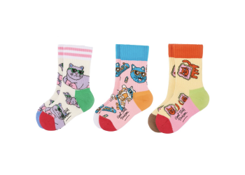 Hello hossy 3-pack sokken