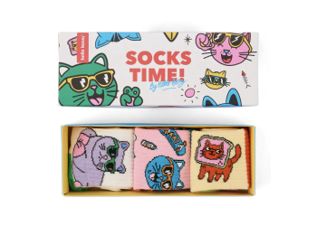 Hello hossy 3-pack sokken