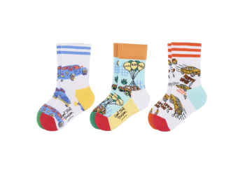 Hello hossy 3-pack sokken
