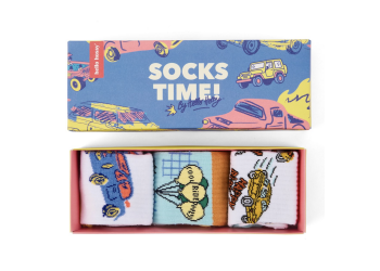 Hello hossy 3-pack sokken
