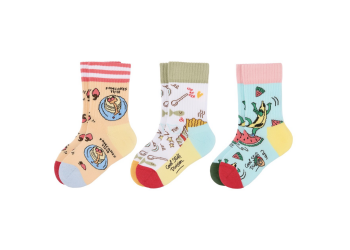 Hello hossy 3-pack sokken