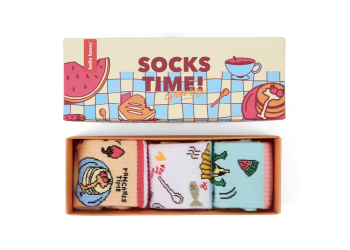 Hello hossy 3-pack sokken