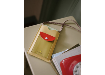 Sticky Lemon phone pouch