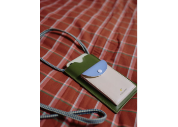 Sticky Lemon phone pouch