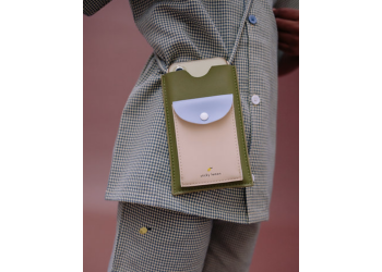 Sticky Lemon phone pouch