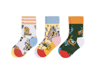 Hello hossy 3-pack sokken