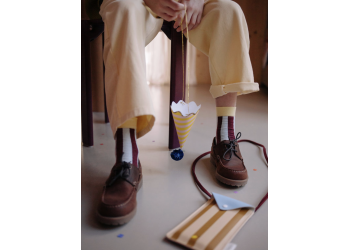 Sticky lemon korte sokken