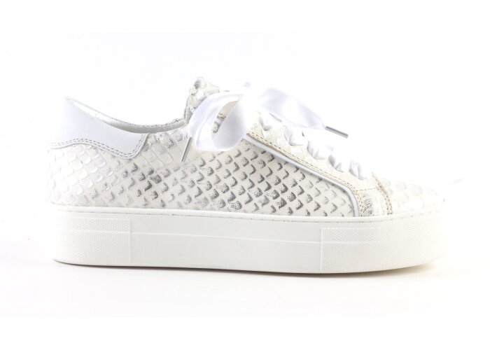 Hip sneaker - snake zilver wit (maat 36-42) | Hippeschoe