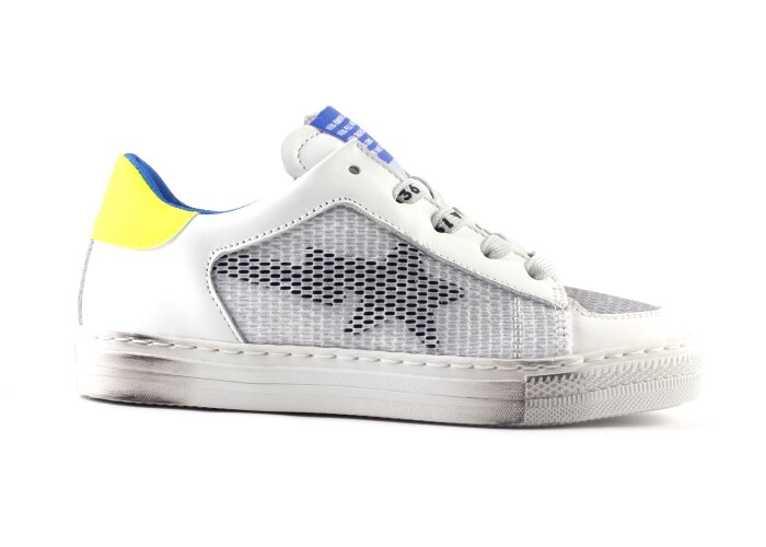 Rondinella sneaker - Wit (maat 27-38) | Hippeschoentjes