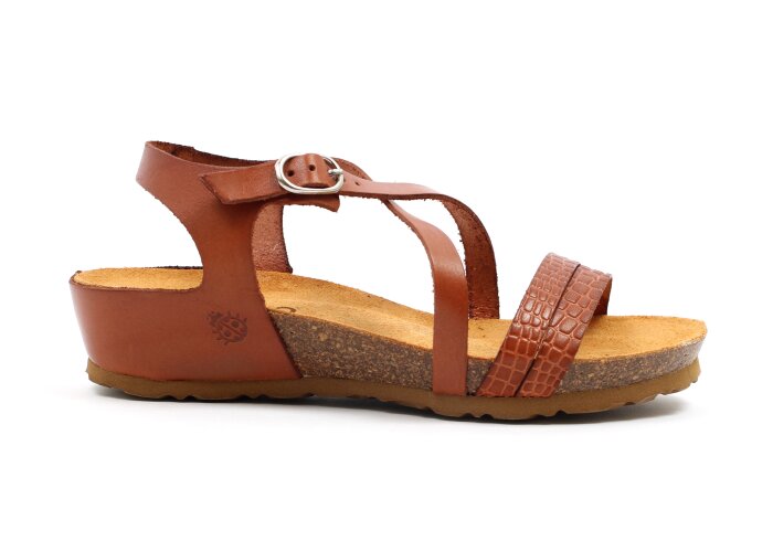 Yokono sandaal monaco - cognac (maat 36-42) | Hippeschoen