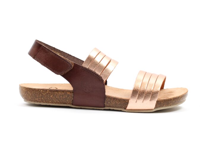 Yokono sandaal Ibiza - bruin rosé (maat 36-42)