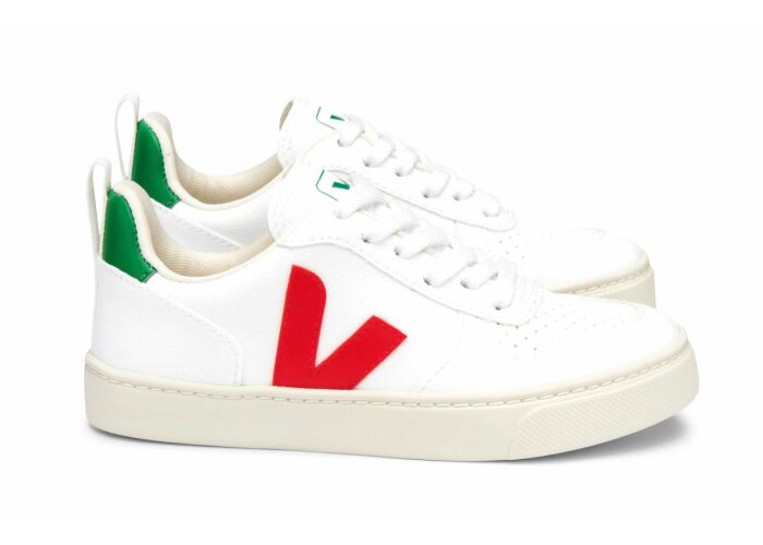 Veja sneakers - wit (maat 32-39) | Hippeschoentjes