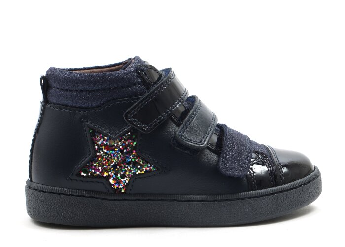 Stones and Bones velcroschoen - blauw (maat 24 - 33)