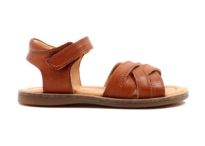 Bisgaard sandaal - cognac (maat 28-38) | Hippeschoentjes