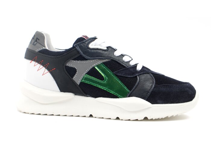 Red rag runner - blauw (maat 34-40) | Hippeschoentjes