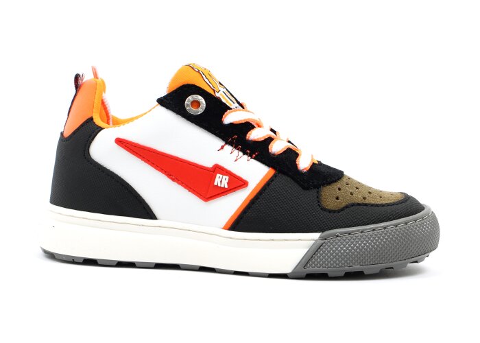 Red-rag sneakers - kaki (maat 28-35) | Hippeschoentjes