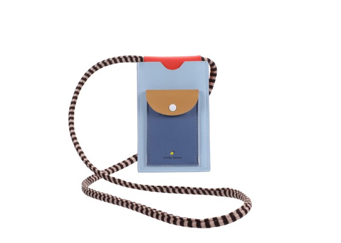 Sticky Lemon phone pouch