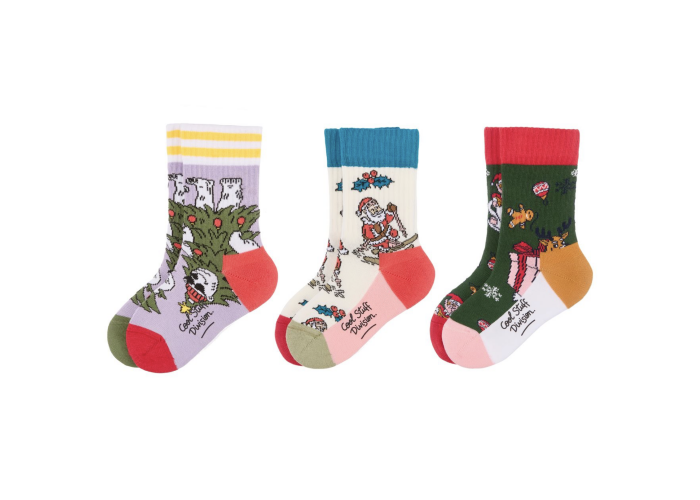 Hello hossy 3-pack sokken