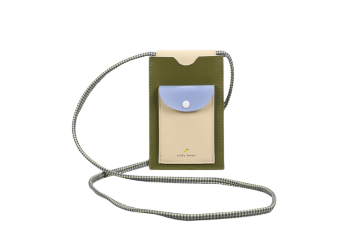 Sticky Lemon phone pouch