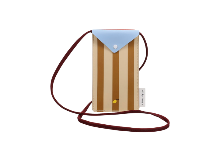 Sticky Lemon phone pouch